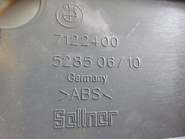 2007 BMW 335i Trunk Latch Moulding Panel 7122400