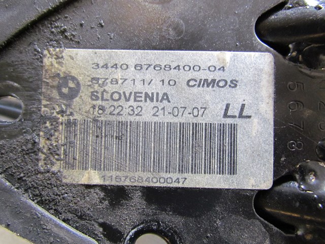 2007 BMW 335i Coupe Parking Brake Cable Guide 3440 6768400-04