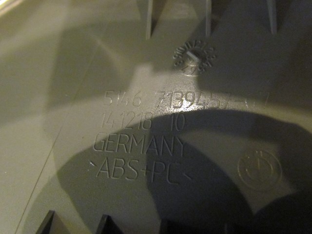 2007 BMW 335i Rear LH Drivers Seat Belt Cover 5146 7139457