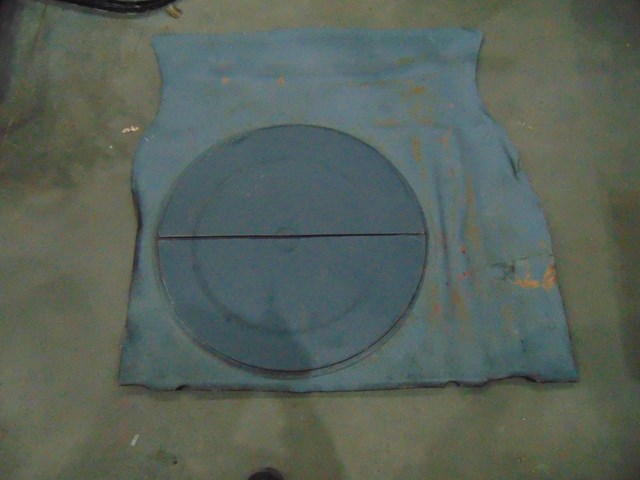 1987 BMW 325is E30 Coupe Spare Tire Cover Trunk Board