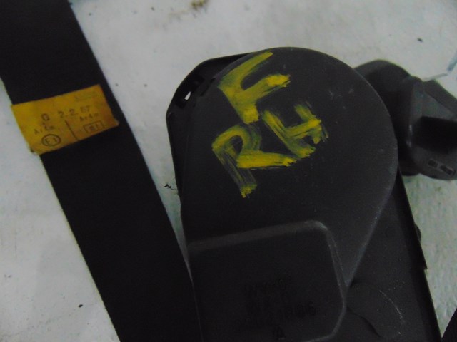 1987 BMW 325is E30 Coupe Front RH Passenger Seat Belt w/Slide Rail