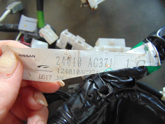 2003 2004 2005 Infiniti G35 Dash Wire Harness 24010 AC371