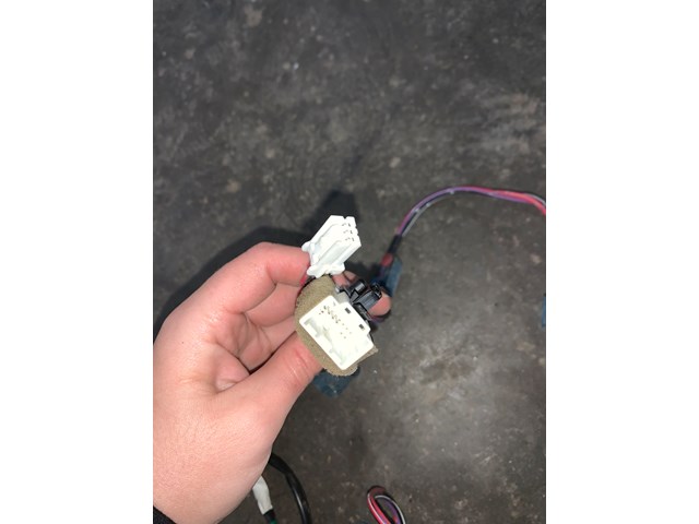 2006 Nissan 350z Air Bag Headliner Wiring 7300K CF60A