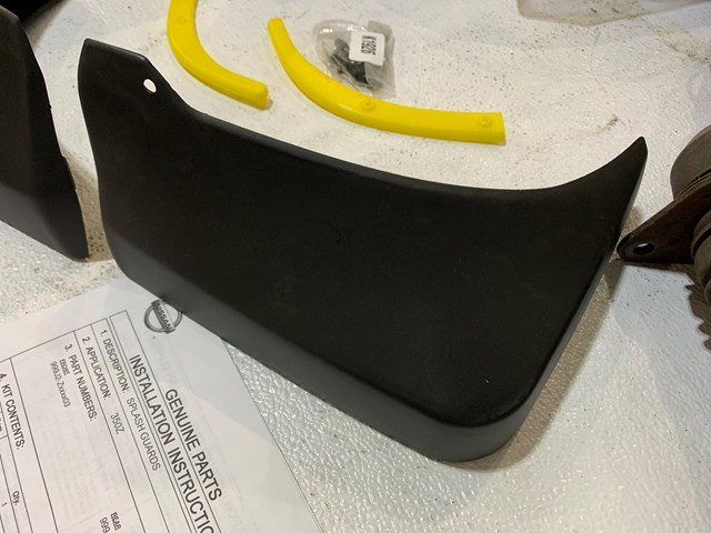 2003-08 Nissan 350z Rear Splash Shields 999J2-xxxxT4