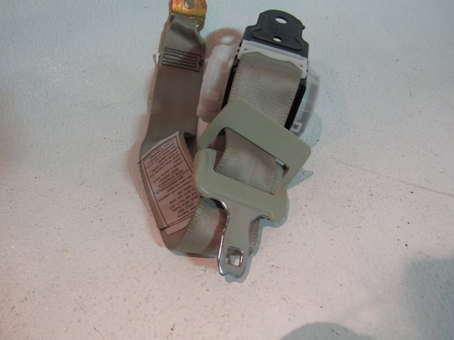 2003 Infiniti G35 Sedan AT Rear RH Passenger Seat Belt Tan