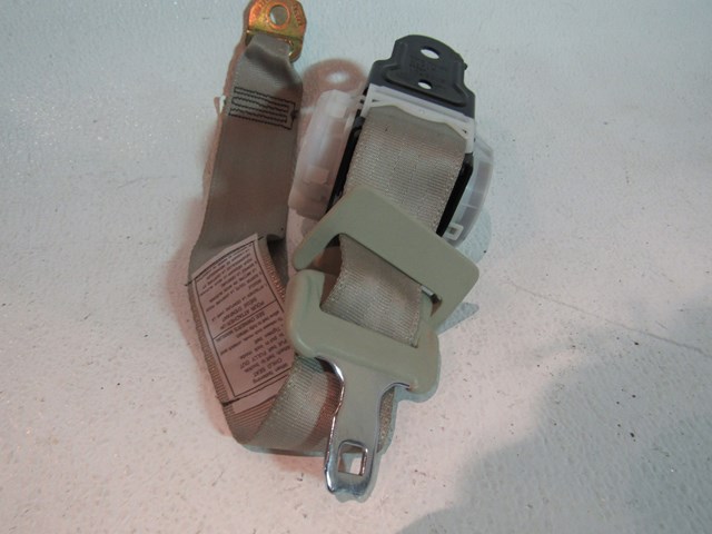 2003 Infiniti G35 Sedan AT Rear RH Passenger Seat Belt Tan