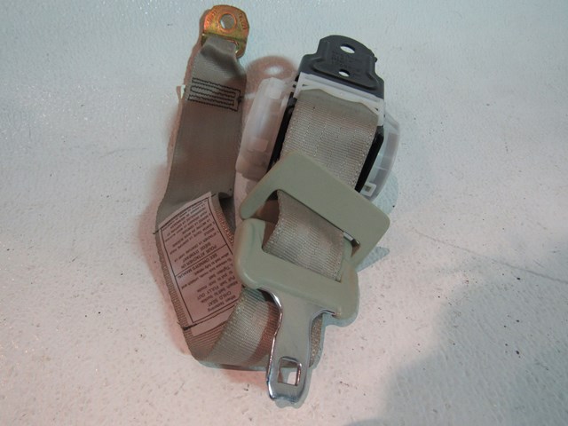 2003 Infiniti G35 Sedan AT Rear RH Passenger Seat Belt Tan