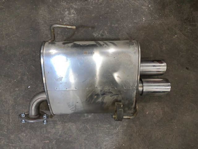 2022-2023 Subaru WRX Rear RH Passenger Exhaust Muffler w/ Tips OEM