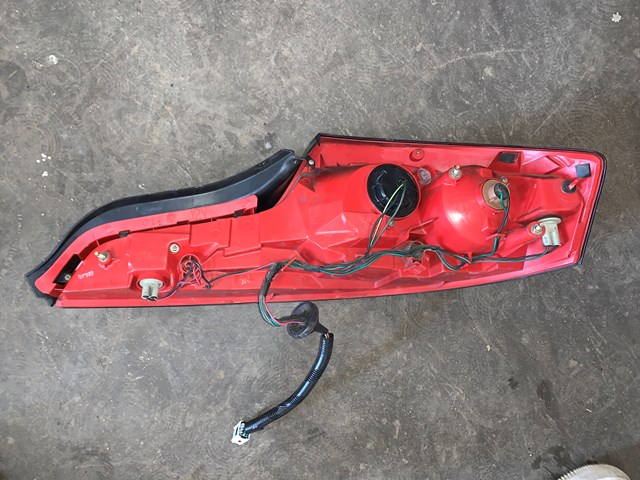 2005-2007 Infiniti G35 Coupe Painted/Smoked LH Driver Tail Light OEM