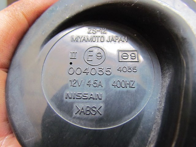 2003 Infiniti G35 Sedan AT 400 Hz Horn