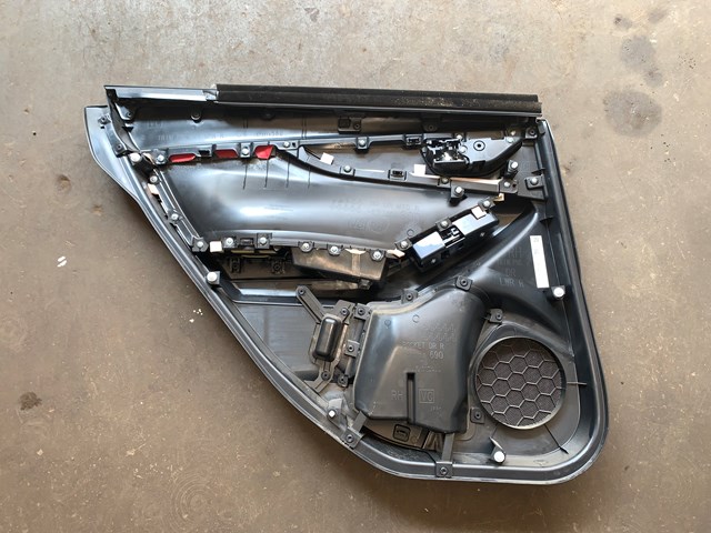 2022 Subaru WRX Premium Rear RH Door Panel RED & BLACK OEM