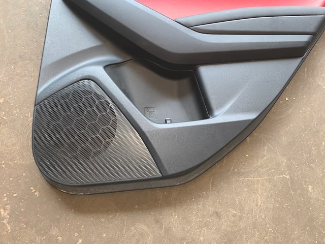 2022 Subaru WRX Premium Rear RH Door Panel RED & BLACK OEM