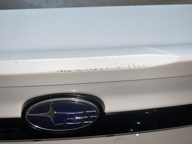 2022 Subaru WRX Premium White Trunk Lid W/ Back Up Camera 
