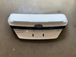 2022 Subaru WRX Premium White Trunk Lid W/ Back Up Camera 