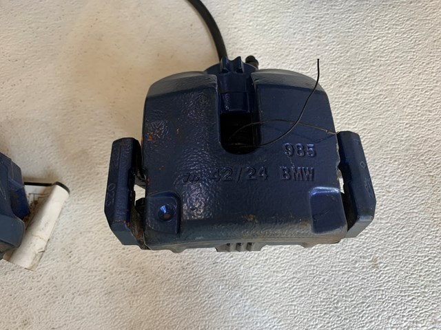 2010-2014 BMW X6M E72 M-SPORT BREMBO BRAKE CALIPER SET BLUE FRONT AND REAR OEM 5