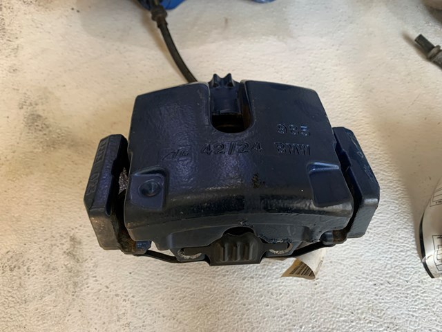 2010-2014 BMW X6M E72 M-SPORT BREMBO BRAKE CALIPER SET BLUE FRONT AND REAR OEM 5