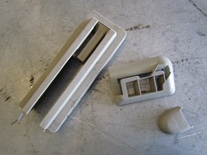 2003 Infiniti G35 Seat Mount Panels