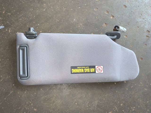 2001 Acura CL LH Driver Sun Visor