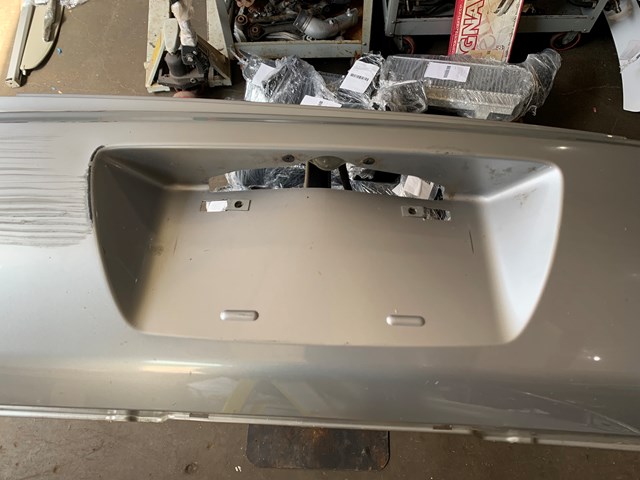2001 Acura CL Rear Bumper Cover Silver SCUFFS (SEE PHOTOS)