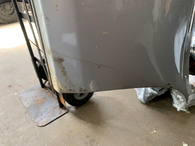 2001 Acura CL Rear Bumper Cover Silver SCUFFS (SEE PHOTOS)