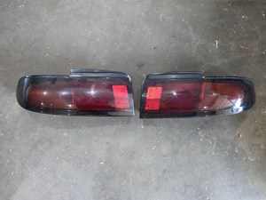 1995-1996 Nissan 240sx Tinted RH LH Tail Light Taillight PAIR OEM 