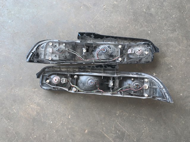 1998-2001 Acura Integra LH RH Smoked Tinted Tail Lights PAIR KOITO 220-22232