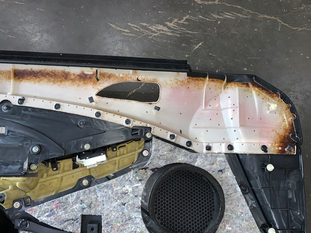 2001 Acura CL RH Passenger Front Door Panel BLACK OEM 83504S3M-A00050