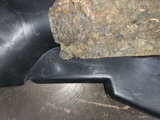 2000 Honda Prelude Rear LH Driver Quarter Trim Panel OEM 