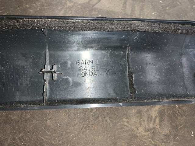 2000 Honda Prelude LH Driver A Pillar Trim OEM 84151-S30A-A00