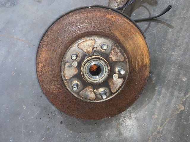 2000 Honda Prelude Front LH Driver Spindle Hub W/ Wheel Speed Sensor OEM