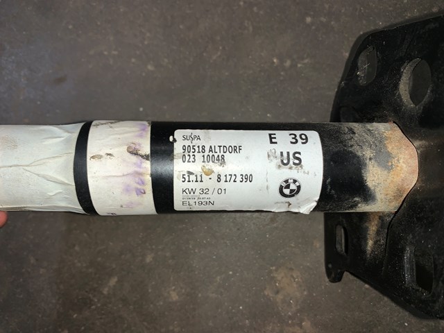 2000 BMW M5 RH Passenger Bumper Shock Absorber OEM