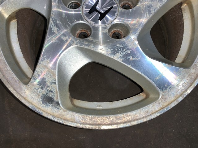 2000 Honda Prelude Aluminum Alloy Wheel 16x6.5 OEM