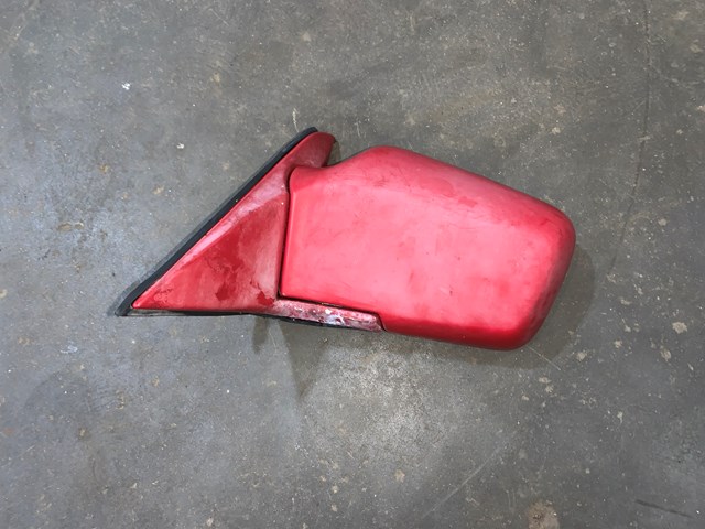 1987 BMW 325is E30 Coupe LH Driver Side View Mirror RED OEM
