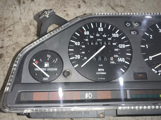 1987 BMW 325is E30 Instrument Cluster Speedometer Gauge OEM
