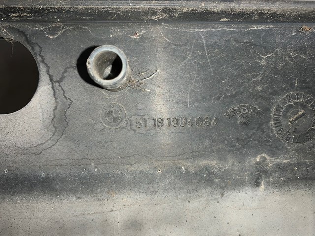 1987 BMW 325is E30 Coupe Front License Plate Bracket OEM 51.18 1904684