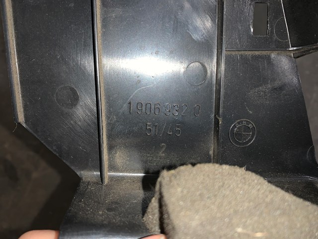 1987 BMW 325is E30 Coupe Side Dashboard Glove Box Trim OEM 19069320