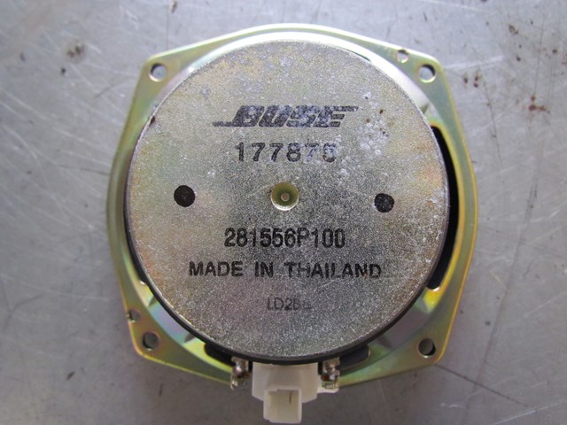 2003 Infiniti G35 Sedan AT Rear LH Drivers Speaker 281556P100