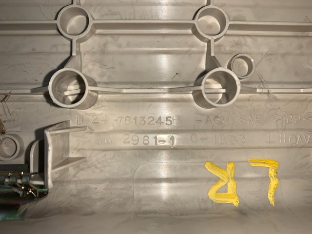 2004 Lincoln Aviator LH Driver Rear Door Sill Scuff Panel Trim OEM 1L24-7813245