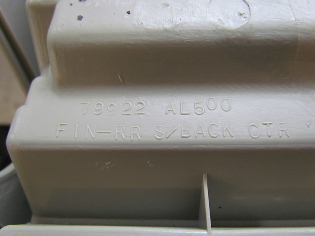 2003 Infiniti G35 Sedan AT Rear Center Console Surround 79922 AL500