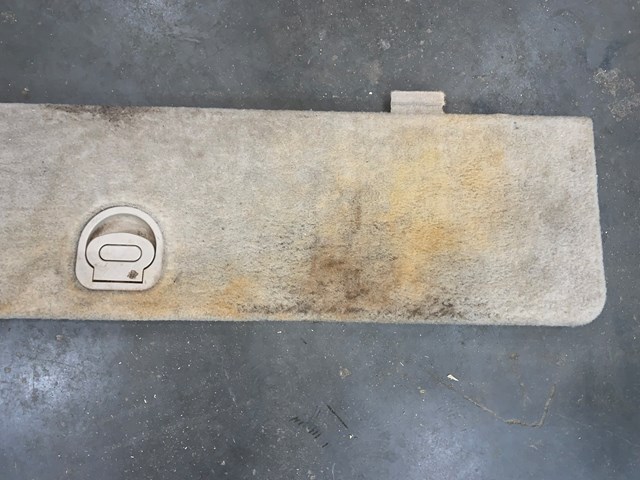 2004 Lincoln Aviator Rear Cargo Trunk Floor Storage Carpet Tan OEM 3L24-7846140-