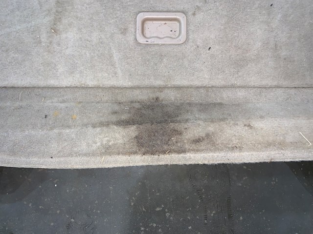 2004 Lincoln Aviator Rear Third Row Leather Seat Back Tan/Beige OEM