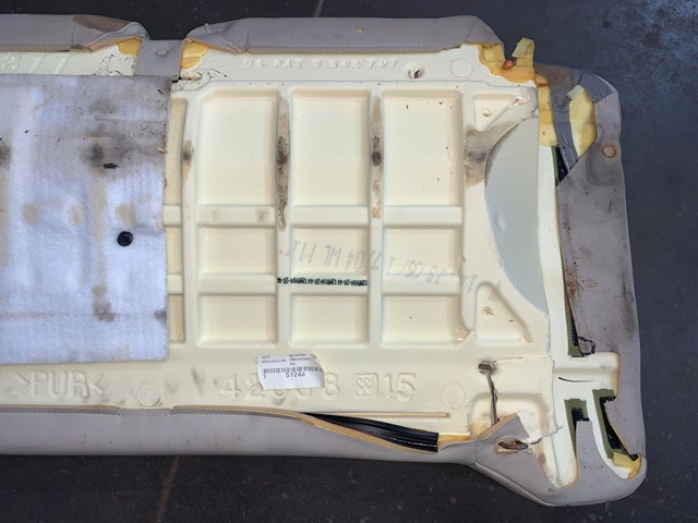 2004 Lincoln Aviator Rear Third Row Leather Seat Bottom Tan/Beige OEM