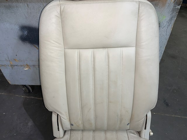 2004 Lincoln Aviator Rear LH Driver 2nd Row Leather Seat Tan OEM