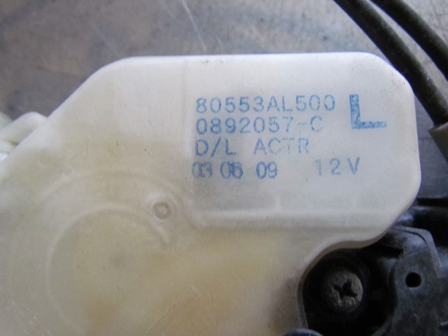 2003 Infiniti G35 Sedan Rear LH Drivers Door Lock Actuator 80553AL500