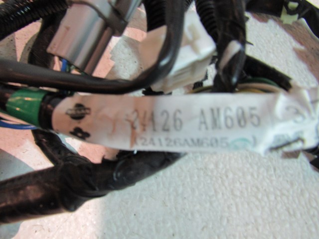 2003 Infiniti G35 Sedan AT Rear LH Drivers Door Wiring 24126 AM605