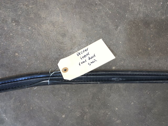 2004 Lincoln Aviator LH Driver Rear Inner Door Seal OEM