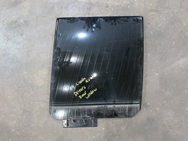 2004 Lincoln Aviator Rear LH Driver Door Glass OEM