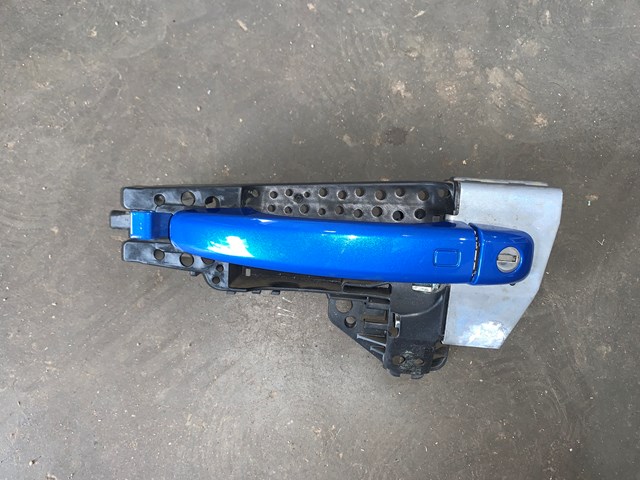 2010 Audi S4 Front LH Driver Exterior Door Handle Blue OEM 8T01837885