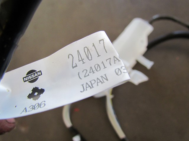 2003 Infiniti G35 Sedan AT Body Wire Harness 24017 AC005