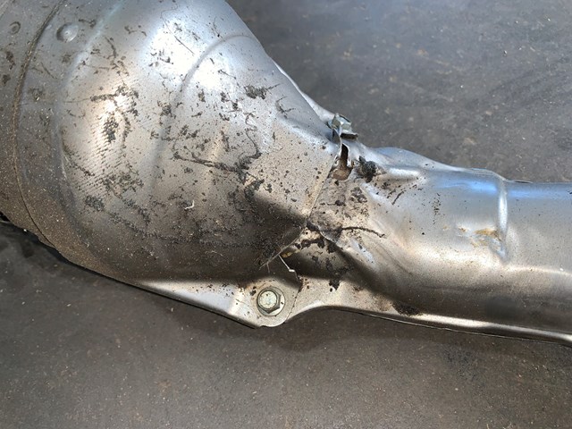 2022 Subaru WRX Catalytic Converter Complete Exhaust Pipe w/ Heatshield OEM